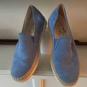 Tod’s suede espadrilles 6-1/2